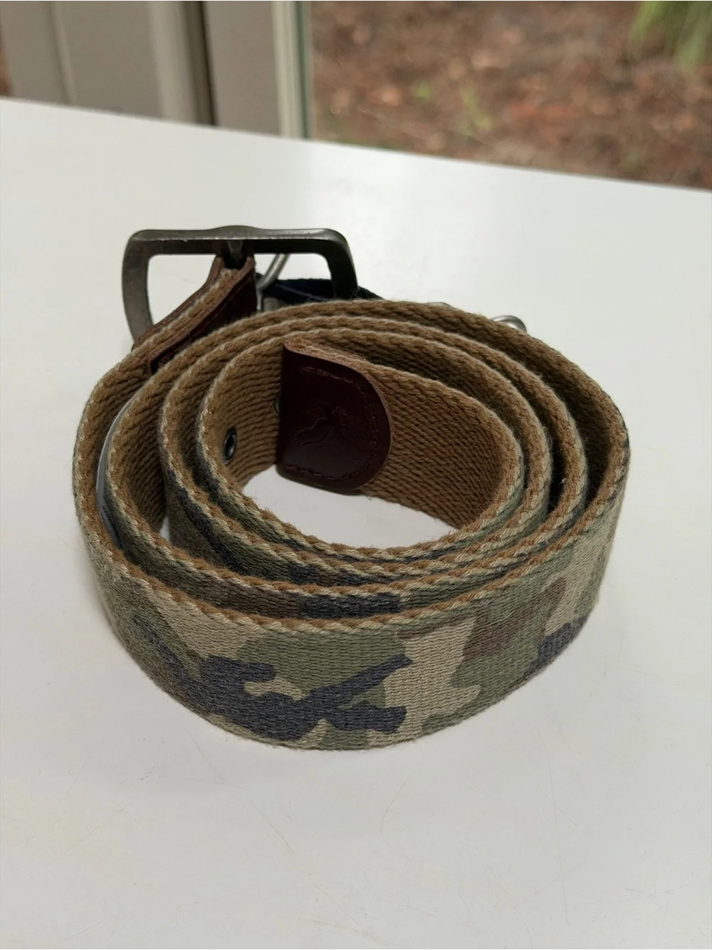 American Eagle Outfitters Camo Belt